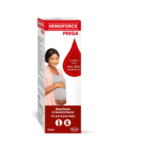 Hemoforce Prega Blood Tonic 200ml – Iron, Zinc & Multivitamins for Pregnancy