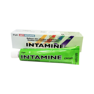 INTAMINE Anti-Histamine Cream 25g – Fast Relief for Skin Allergies & Irritations