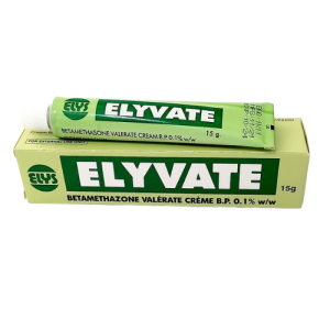 ELYVATE Cream 15g – Betamethasone Valerate 0.1% for Inflammatory Skin Conditions
