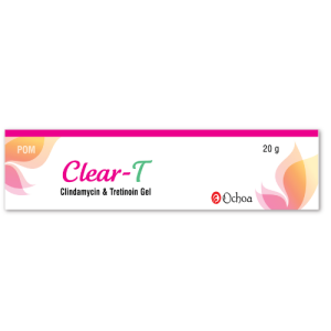 Clear-T Gel 20g – Clindamycin & Tretinoin Acne Treatment for Clearer Skin