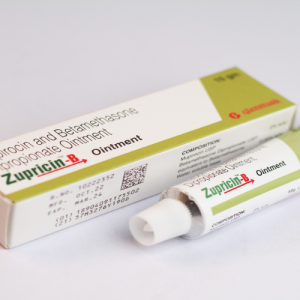 Zupricin-B Ointment – Mupirocin & Betamethasone Dipropionate for Skin Infections and Inflammation (15g)