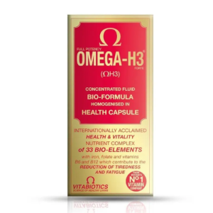 OMEGA-H3 FORTE Capsules – 33 Bio-Elements for Health, Vitality & Fatigue Reduction