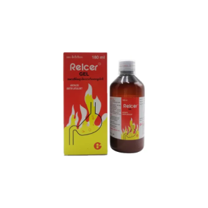 Relcer Gel 180ml – Fast Relief Antacid & Antiflatulent for Heartburn and Indigestion