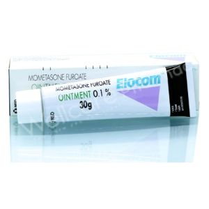 Elocom Ointment 0.1% – Mometasone Furoate 30g | Anti-Inflammatory Skin Treatment