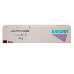 Elocom Cream 0.1% – Mometasone Furoate 30g | Anti-Inflammatory Skin Treatment