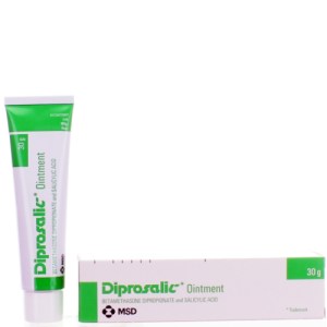 Diprosalic Ointment 30g – Betamethasone & Salicylic Acid for Psoriasis and Eczema Treatment