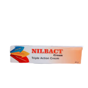 NILBACT Triple Action Cream 30g – Antifungal, Antibacterial & Anti-inflammatory Treatment