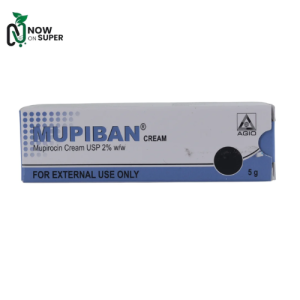 Mupiban Cream 2% w/w – Mupirocin Topical Antibiotic for Skin Infections (5g)
