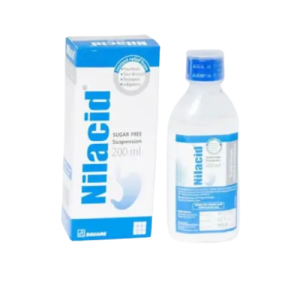 Nilacid Sugar-Free Suspension 200ml – Fast Relief for Indigestion, Heartburn & Bloating
