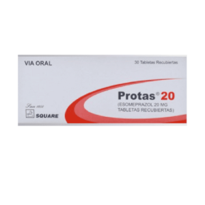 Protas® 20 Esomeprazol Tablets – 20mg Acid Reflux & Ulcer Relief