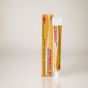 FUNBACTA Triple Action Cream – Antibacterial, Antifungal & Anti-inflammatory Skin Treatment