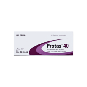 Protas® 40 Esomeprazole Tablets – 40mg Acid Suppression & Ulcer Relief