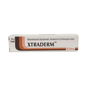 XTRADERM Cream – 20g Betamethasone, Gentamicin & Clotrimazole for Inflammatory, Bacterial & Fungal Skin Infections