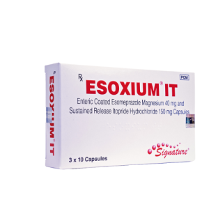ESOXIUM® IT Capsules – Dual Action Relief for GERD, Acidity & Gastric Motility