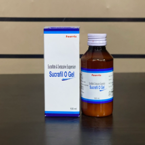 Sucrafil O Gel 100ml – Sucralfate & Oxetacaine Suspension for Ulcer Relief and Gastric Protection