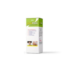 CetriPlain Syrup – Cetirizine Hydrochloride Oral Antihistamine for Allergy Relief (60ml)