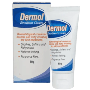 Dermol Emollient Cream 50g – Soothing Relief for Eczema, Dry & Itchy Skin