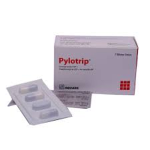 Pylotrip® – 7-Day Triple Therapy for Helicobacter pylori & Peptic Ulcer Treatment