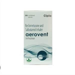 Aerovent Inhaler – Beclometasone & Salbutamol | 200 Metered Doses