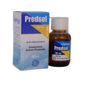 Predsol Syrup – Prednisolone Sodium Phosphate 50ml | Oral Anti-inflammatory Corticosteroid