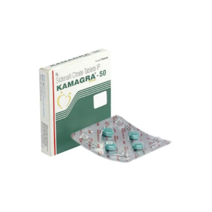 Kamagra-50 mg Tablets – Sildenafil Citrate | Erectile Dysfunction Treatment – Pack of 4 Tablets