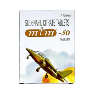 MTM-50 Sildenafil Citrate Tablets – 50mg ED Treatment | Pack of 4 Tablets