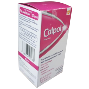 Calpol Suspension 60 ml – Fast Pain & Fever Relief for Children