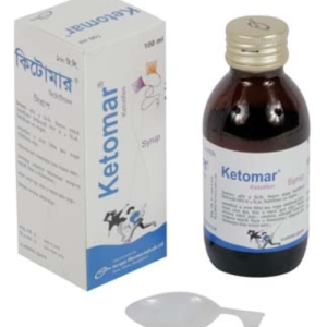 Ketomar Syrup 100ml – Ketotifen Fumarate 1mg/5ml | Allergy & Asthma Relief Antihistamine