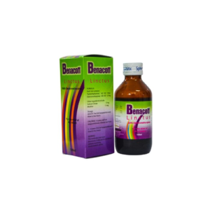 Benacoff Linctus 100ml – Diphenhydramine, Ammonium Chloride & Menthol | Cough & Cold Relief Syrup