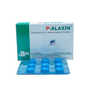 P-Alaxin Tablets – Dihydroartemisinin 40mg + Piperaquine 320mg | 9 Tablets | Fast Malaria Treatment