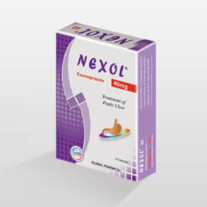 Nexol 40 mg Esomeprazole Tablets – Effective Relief for GERD & Peptic Ulcers