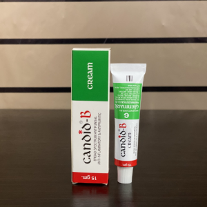 Candid-B Cream – 15g Broad-Spectrum Antifungal with Anti-inflammatory & Antipruritic Action for Skin Infections