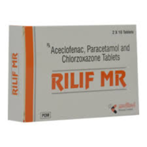 RILIF MR Tablets – Triple Action Relief for Pain, Inflammation & Muscle Spasms