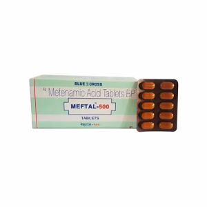 MEFTAL 500MG | MEFENAMIC ACID | BLEEDING – 20 TABS