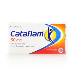 Cataflam 50 mg Diclofenac Potassium Tablets – Fast Relief for Pain & Inflammation
