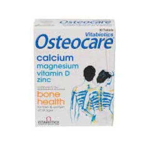 Osteocare Tablets – Calcium, Magnesium, Vitamin D & Zinc for Strong Bones and Teeth