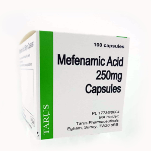 Mefenamic Acid 250 mg Capsules – Effective Relief for Pain, Inflammation & Menstrual Discomfort
