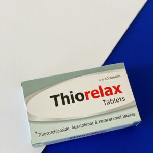 Thiorelax Tablets – Triple Action Relief for Pain, Inflammation & Muscle Spasms