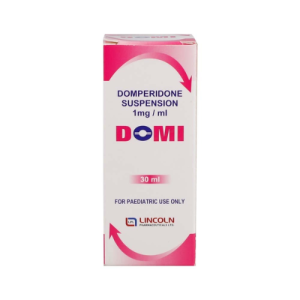 DOMI Domperidone Suspension 1mg/ml – Paediatric Anti-Nausea & Reflux Relief | 30ml Bottle