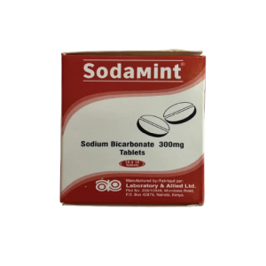 Sodamint Sodium Bicarbonate 300mg Tablets – Fast-Acting Antacid | 100 Tablets Pack